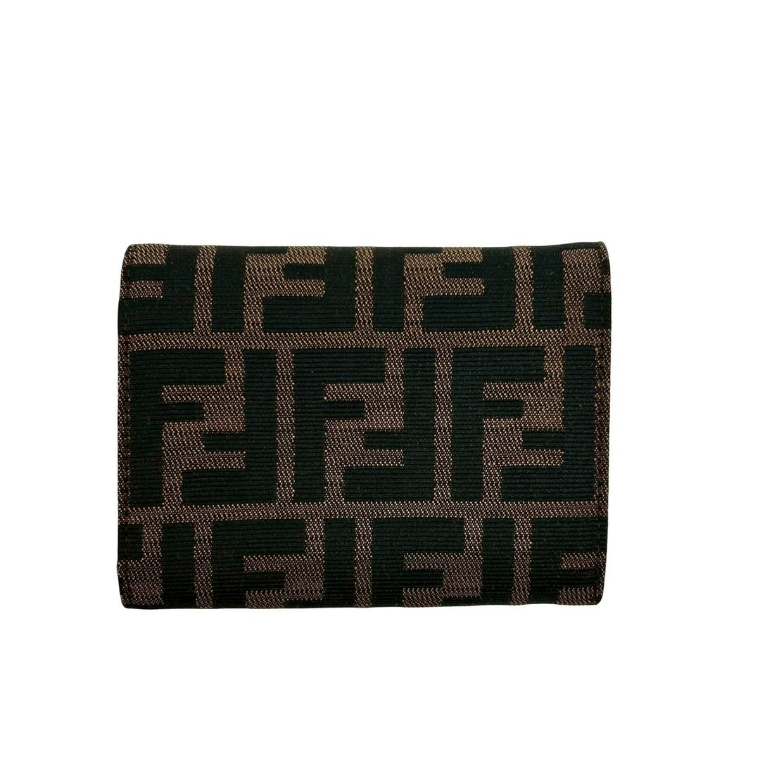 trifold wallet fendi