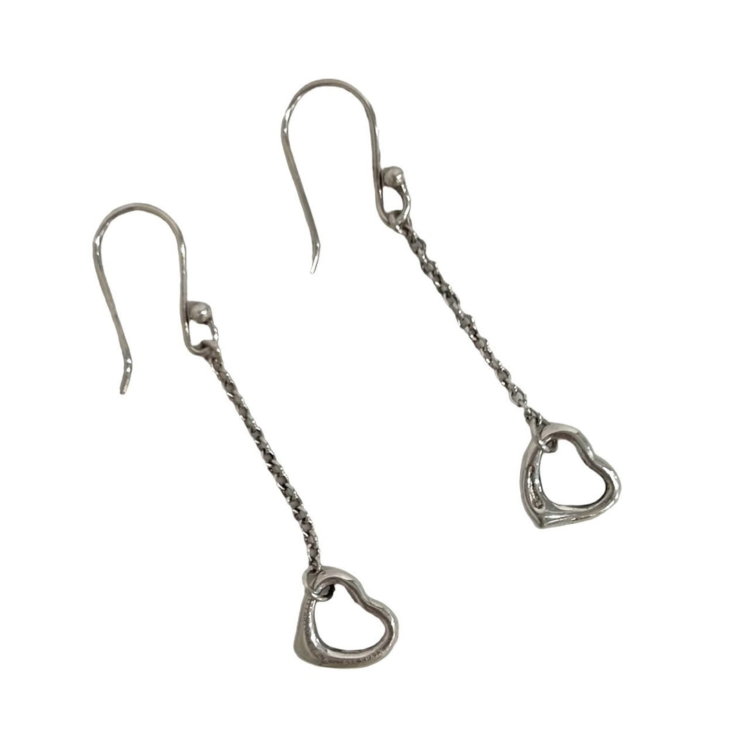 earrings tiffany open heart earrings