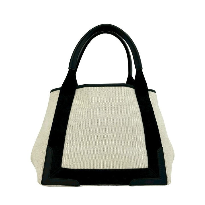Handbag Balenciaga Navy Cabas S