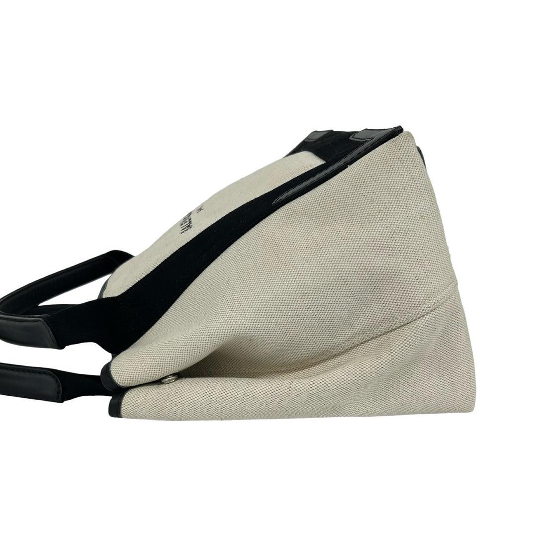 Handbag Balenciaga Navy Cabas S