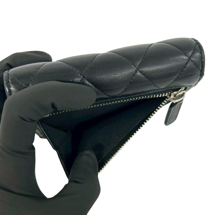 trifold wallet chanel