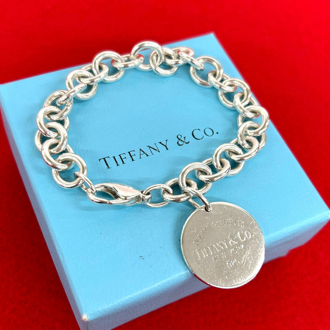 手鍊 Tiffany Return Toe 圓形標籤手鍊