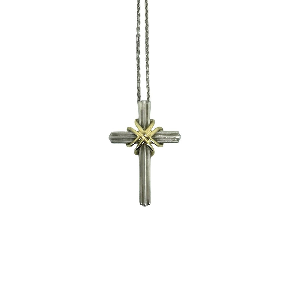 necklace tiffany signature cross necklace