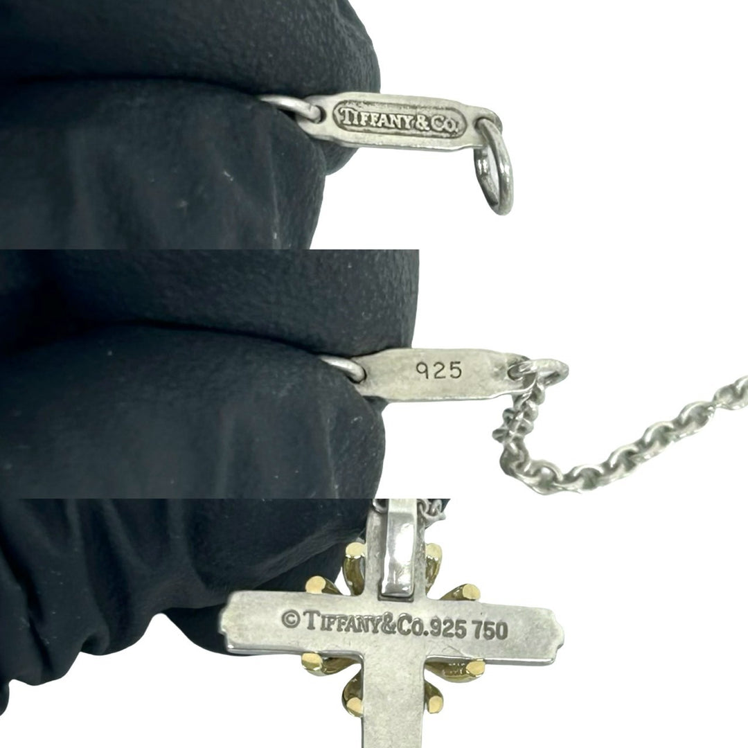 necklace tiffany signature cross necklace