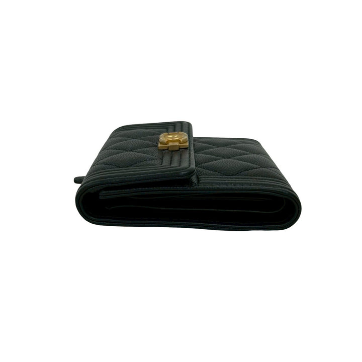 Tri-fold wallet Chanel Boy Chanel