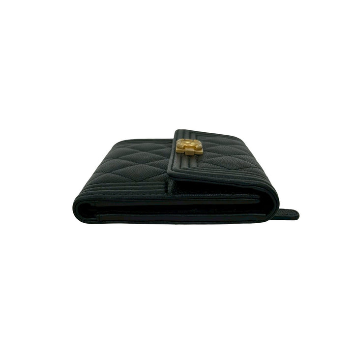 Tri-fold wallet Chanel Boy Chanel