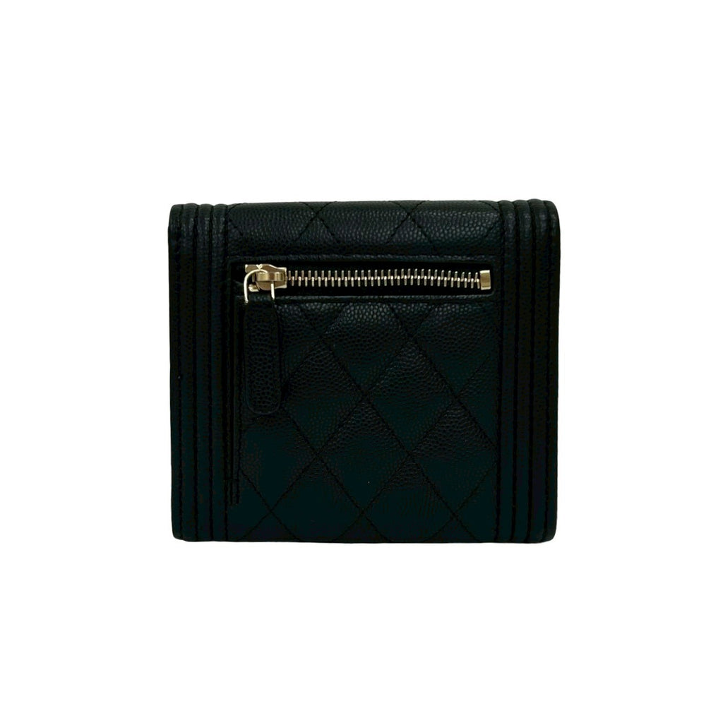 Tri-fold wallet Chanel Boy Chanel