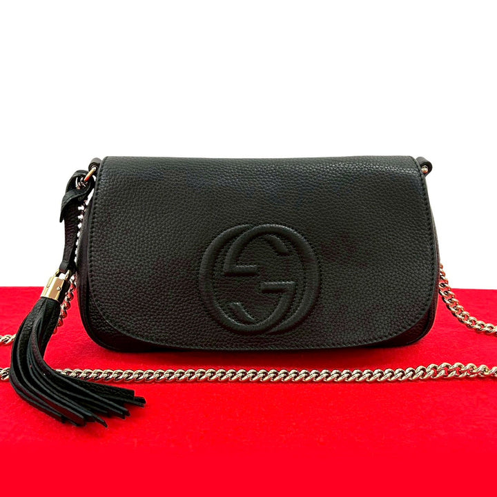 shoulder bag gucci soho
