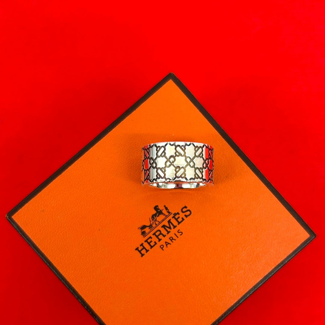 Rings Hermes Chaine d'Ancre Attrage