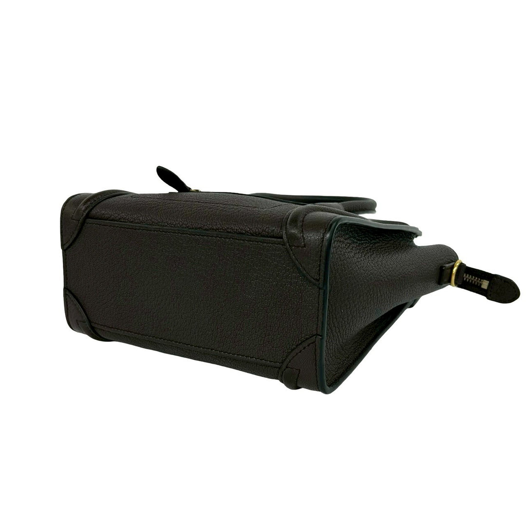 shoulder bag celine luggage nano shopper