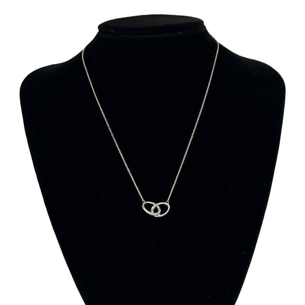 necklace tiffany double loop necklace