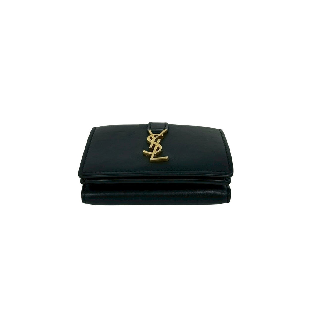 三折皮夾 Saint Laurent Paris 摺紙小皮夾