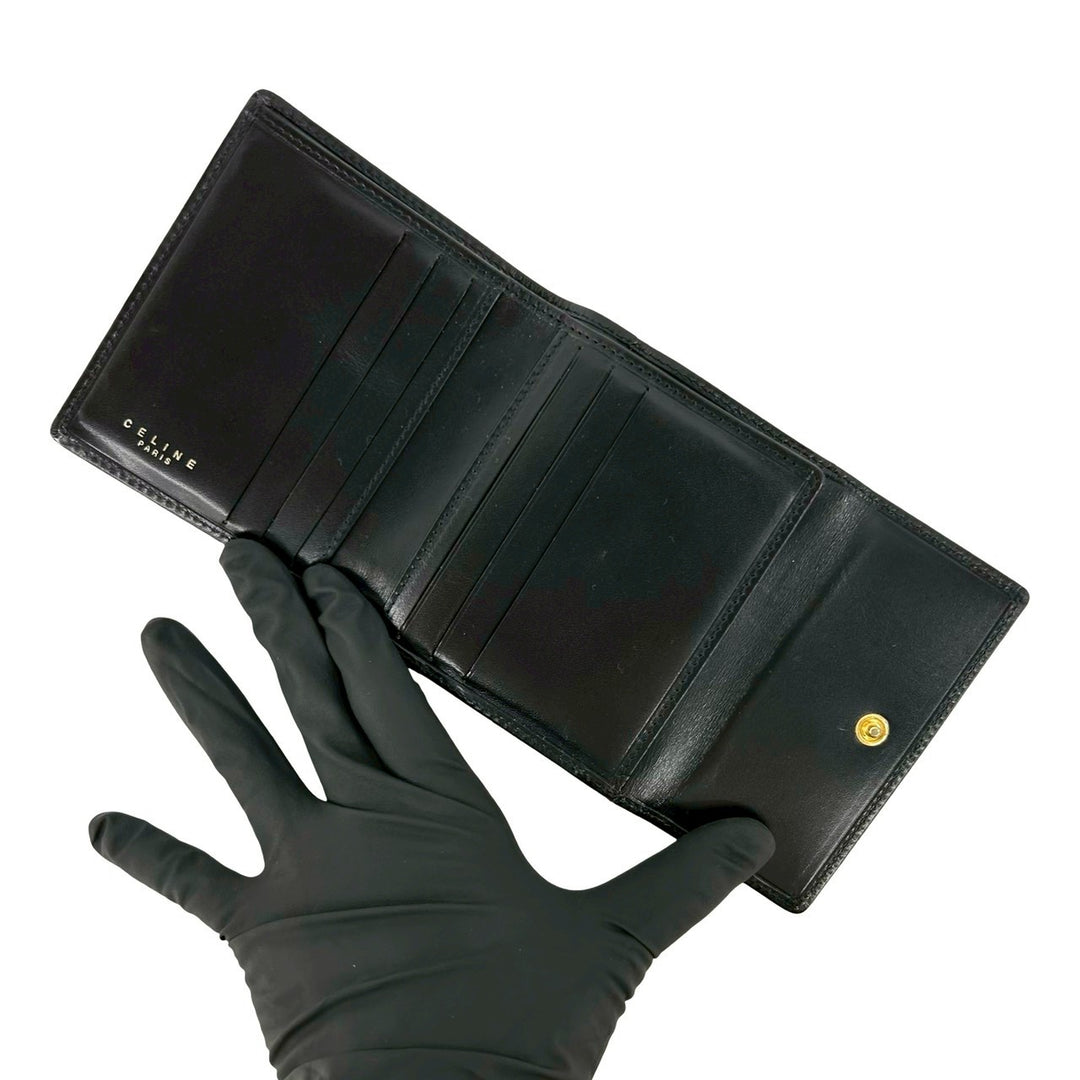 trifold wallet celine