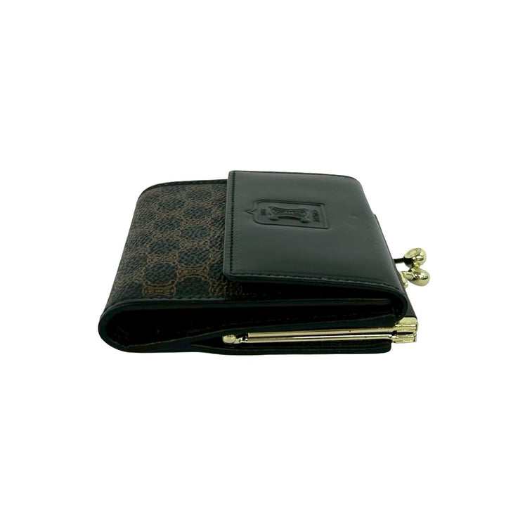 trifold wallet celine