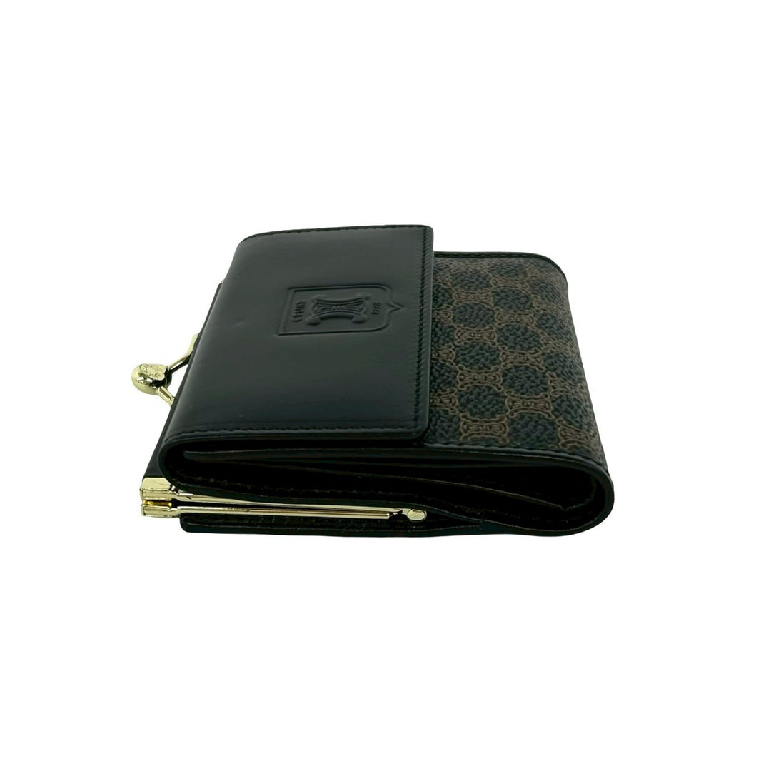 trifold wallet celine