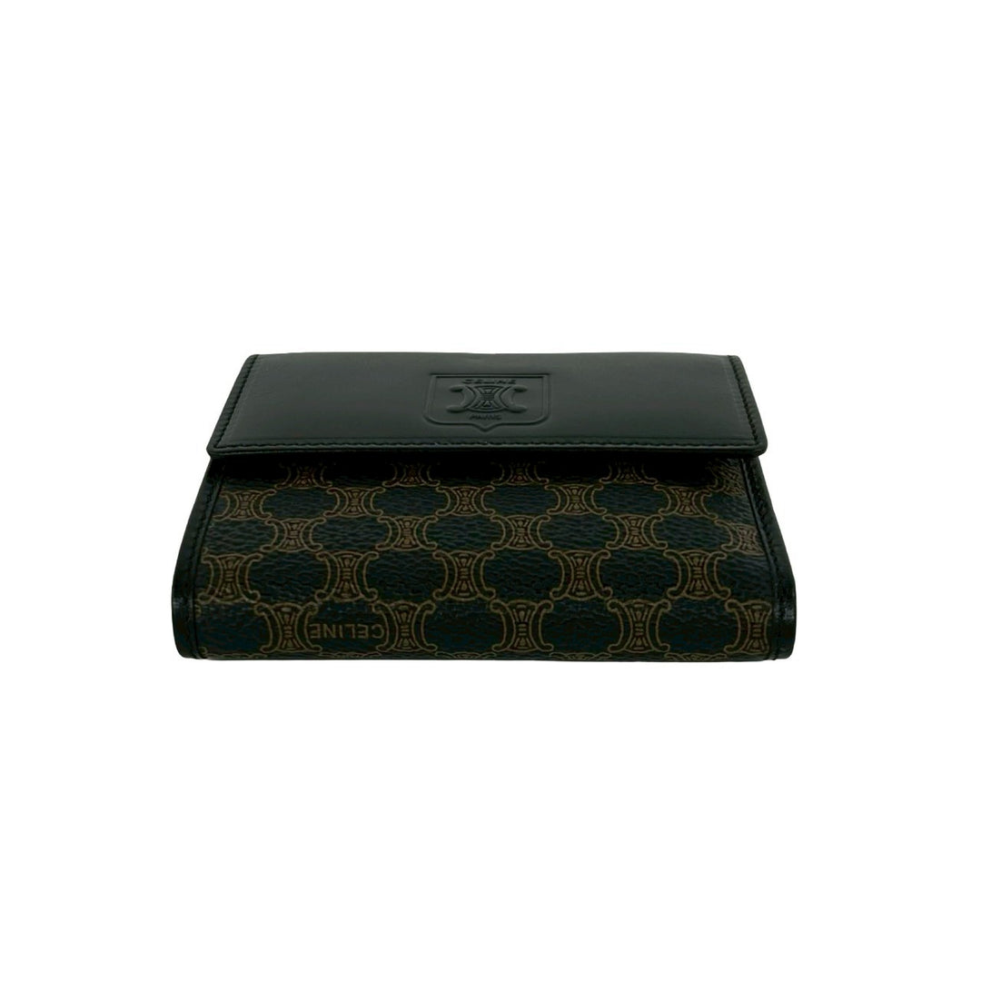 trifold wallet celine