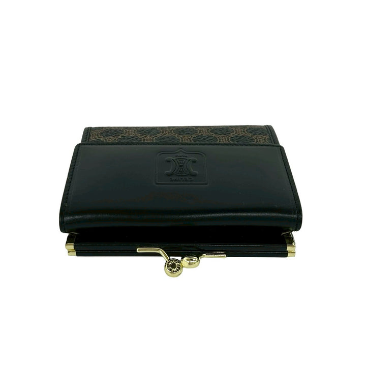 trifold wallet celine