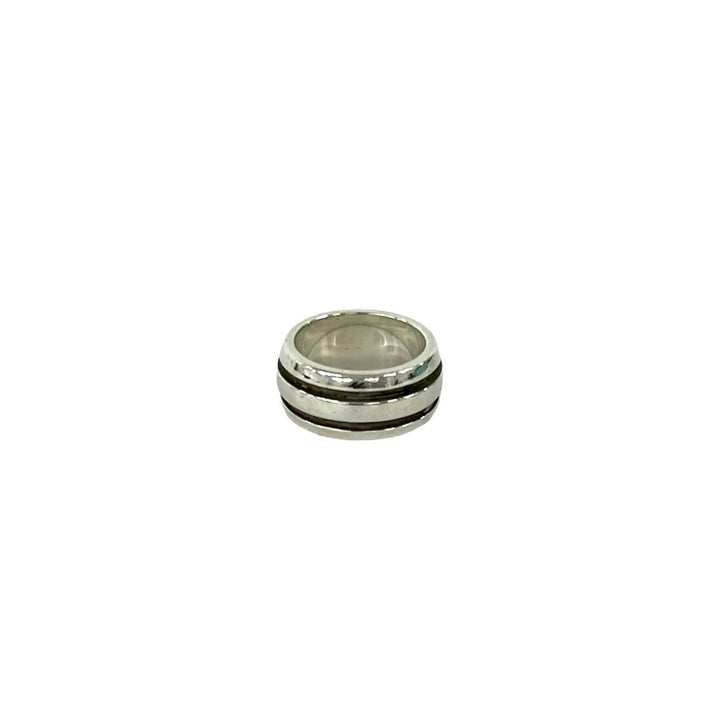 Rings Tiffany Grooved Double Line Ring