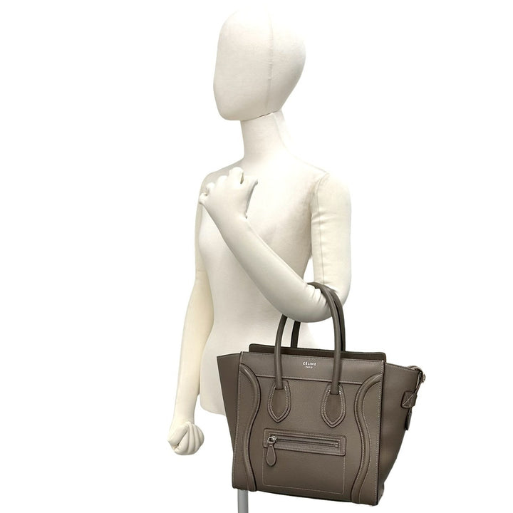 handbag celine luggage micro shopper