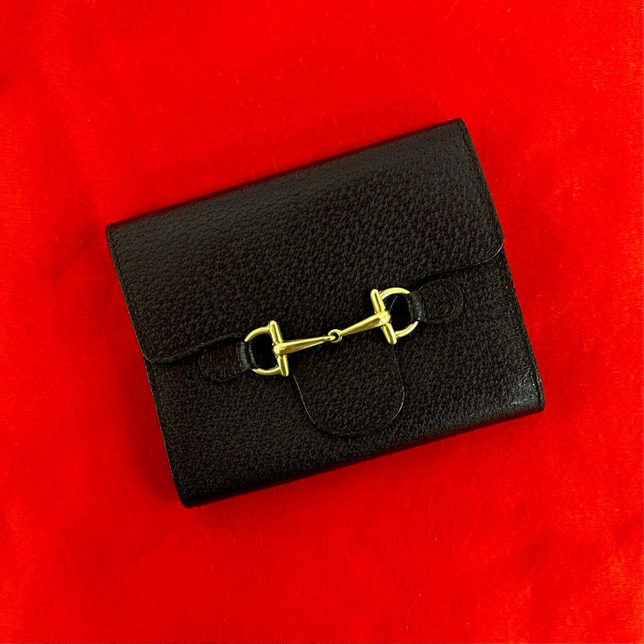 trifold wallet gucci