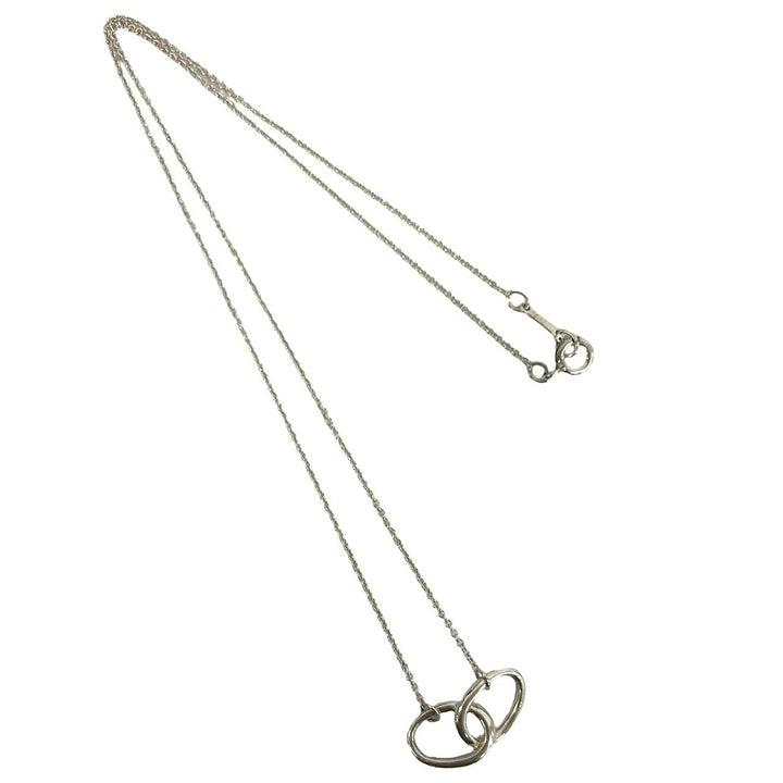 necklace tiffany double loop necklace