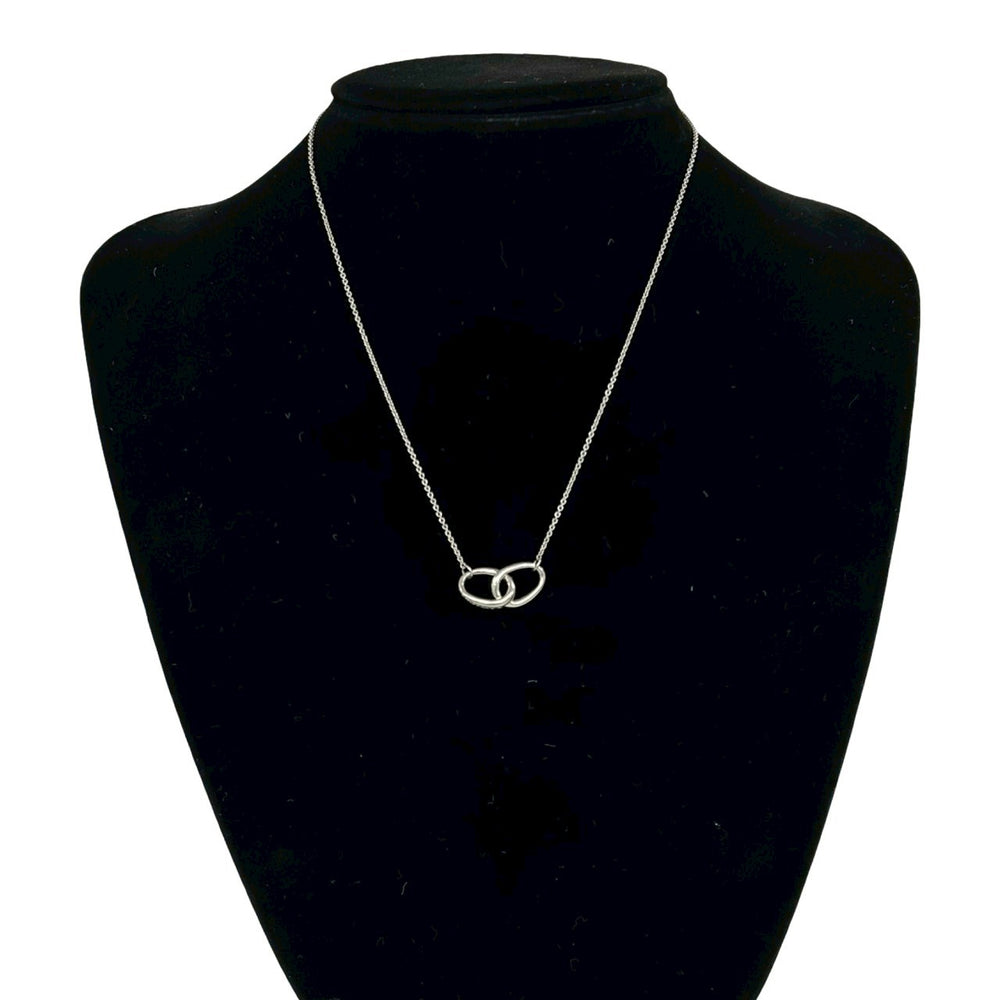 necklace tiffany double loop necklace