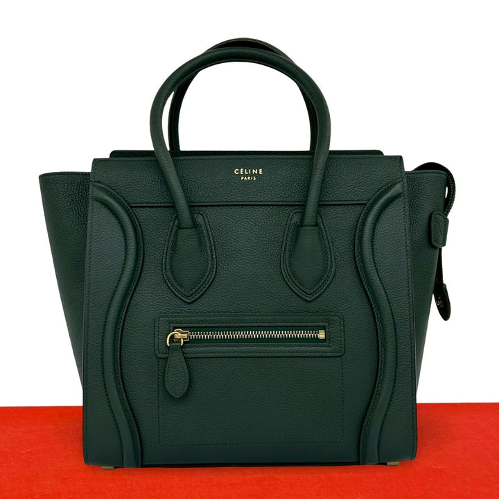 handbag celine luggage micro shopper