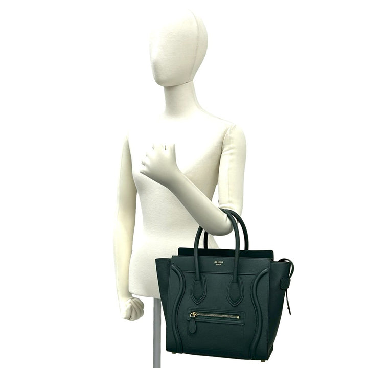 handbag celine luggage micro shopper