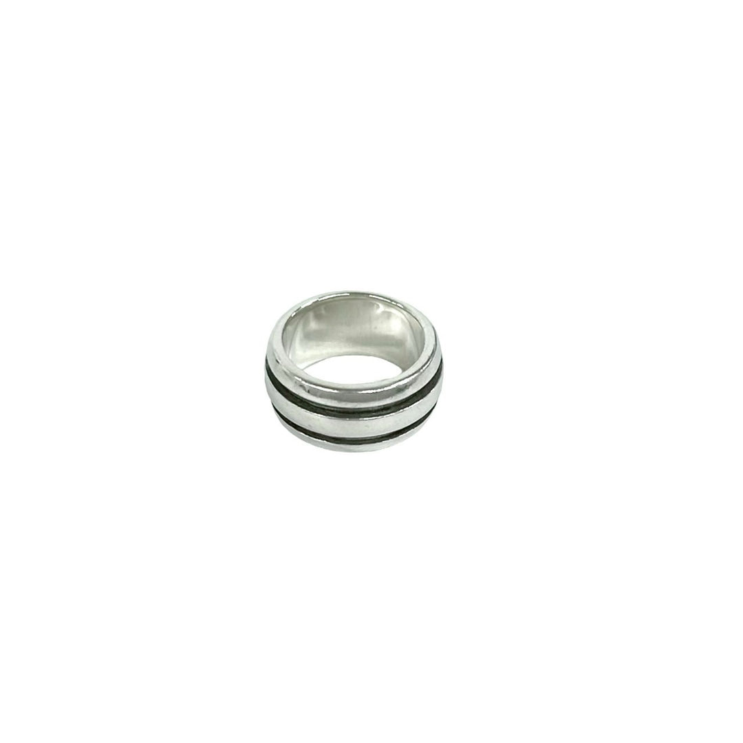 Rings Tiffany Groove Double Line Ring