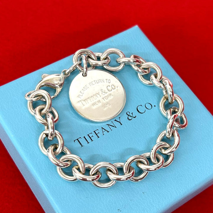 手鍊 Tiffany Return Toe 圓形標籤手鍊