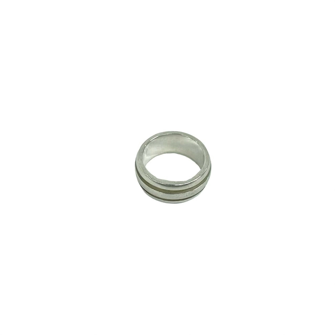 Rings Tiffany Grooved Double Line Ring