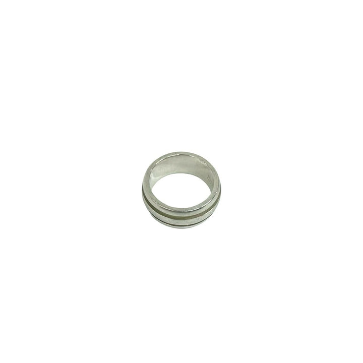 Rings Tiffany Grooved Double Line Ring