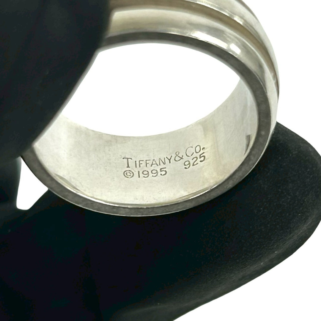 Rings Tiffany Grooved Double Line Ring