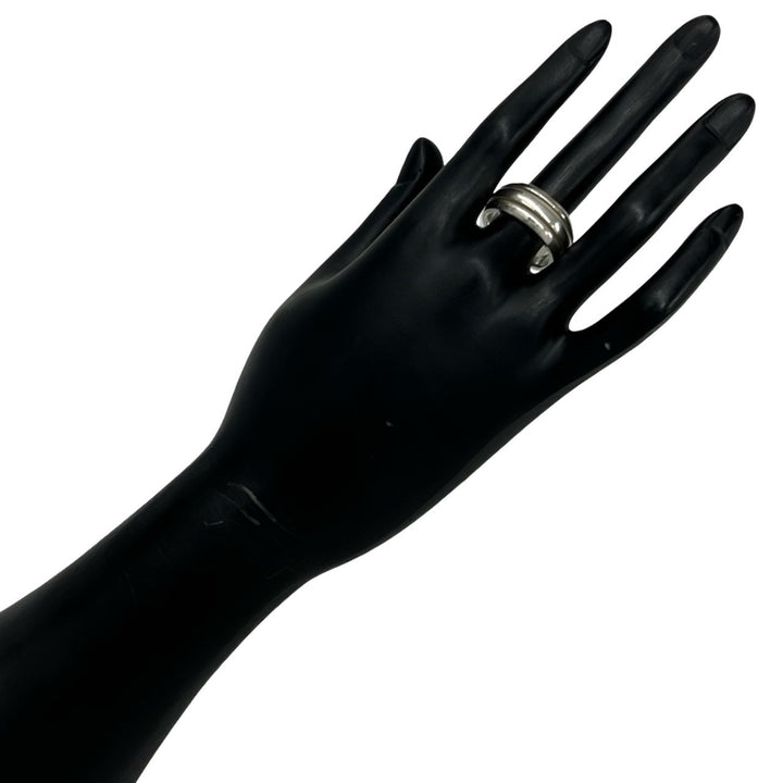 Rings Tiffany Grooved Double Line Ring