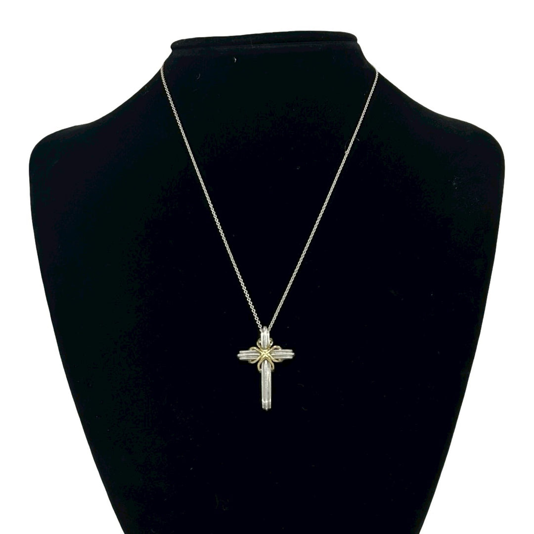 necklace tiffany signature cross necklace