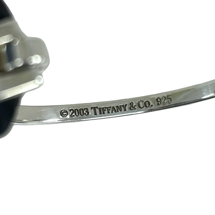 blurRubbingTiffany Rectangle ID Plate Bangle