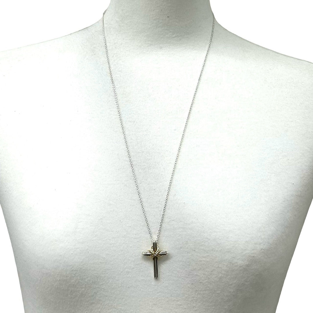necklace tiffany signature cross necklace