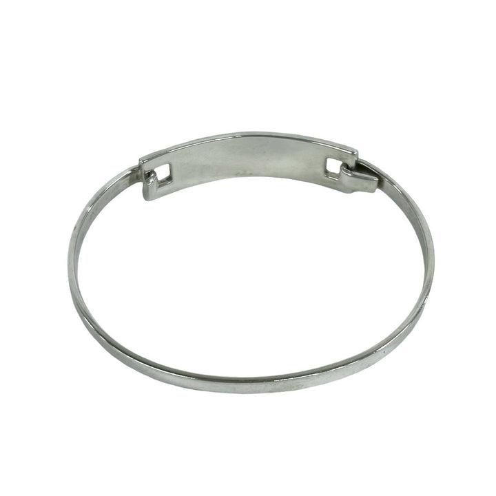 blurRubbingTiffany Rectangle ID Plate Bangle