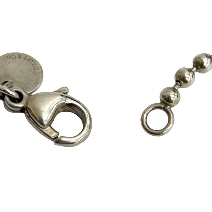 necklace tiffany return toe oval