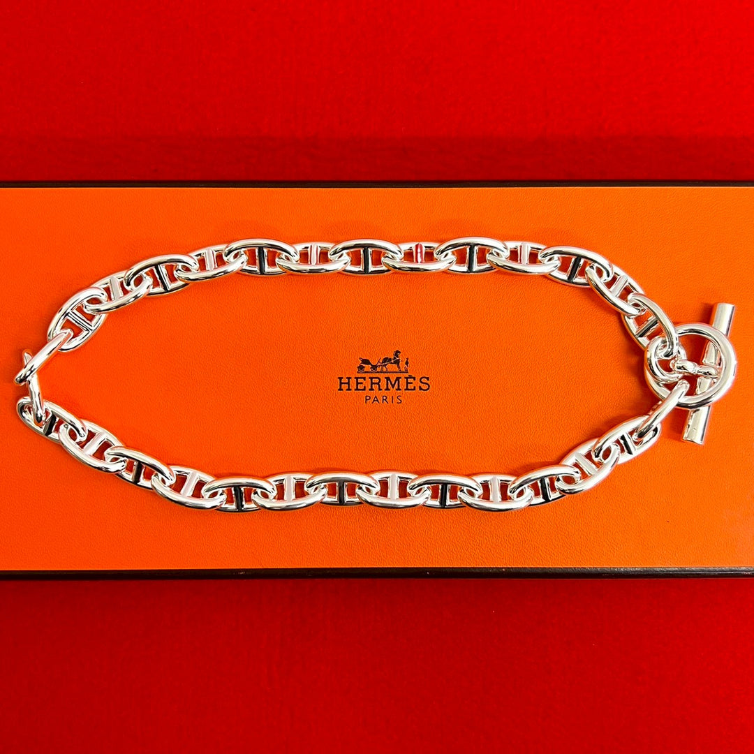 Necklace Hermes Chaine d'Ancre GM Necklace 29 frames