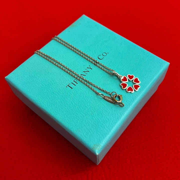 necklace tiffany crown of heart necklace