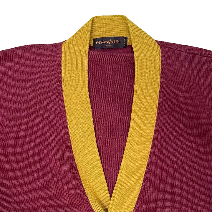 開襟衫 Yves Saint Laurent
