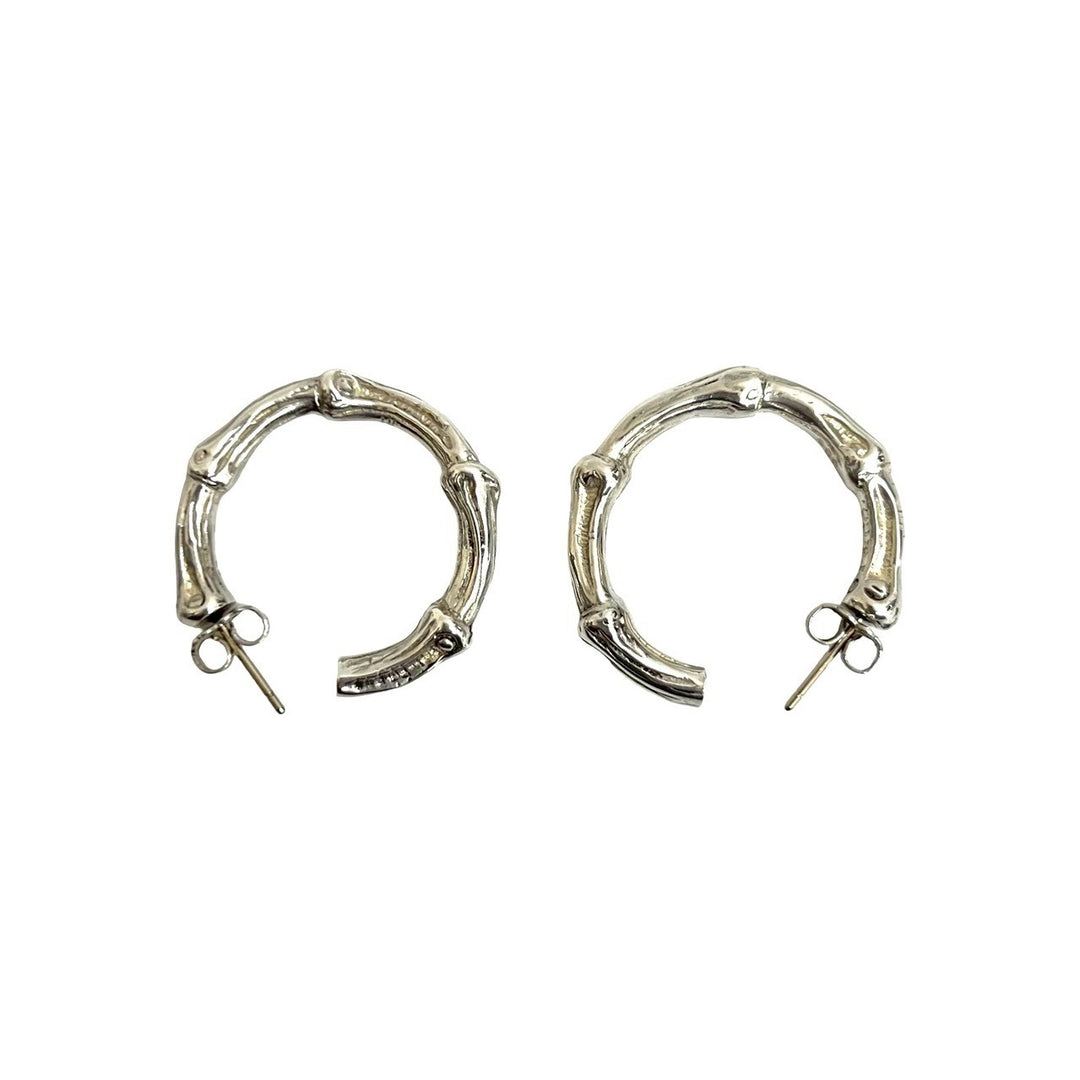 ピアス ティファニー バンブー フープピアス