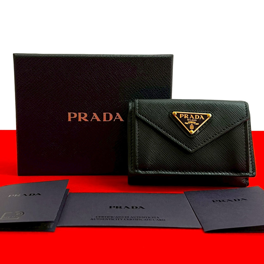 三折錢包 Prada