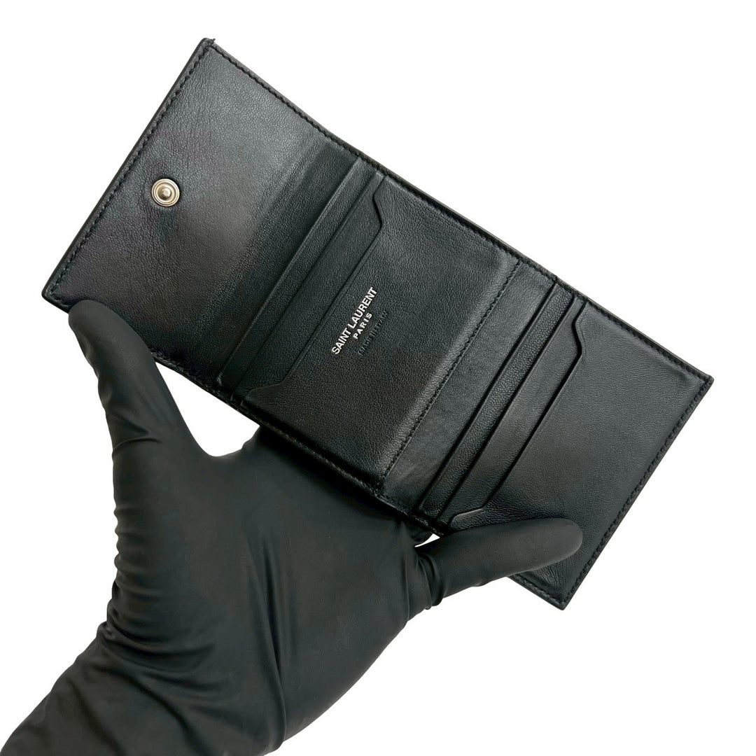 trifold wallet saint laurent paris