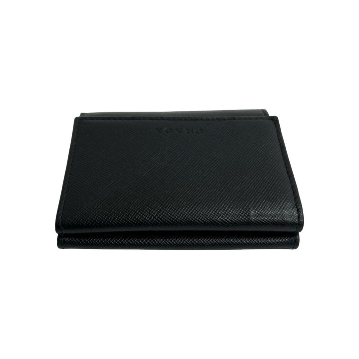 trifold wallet prada