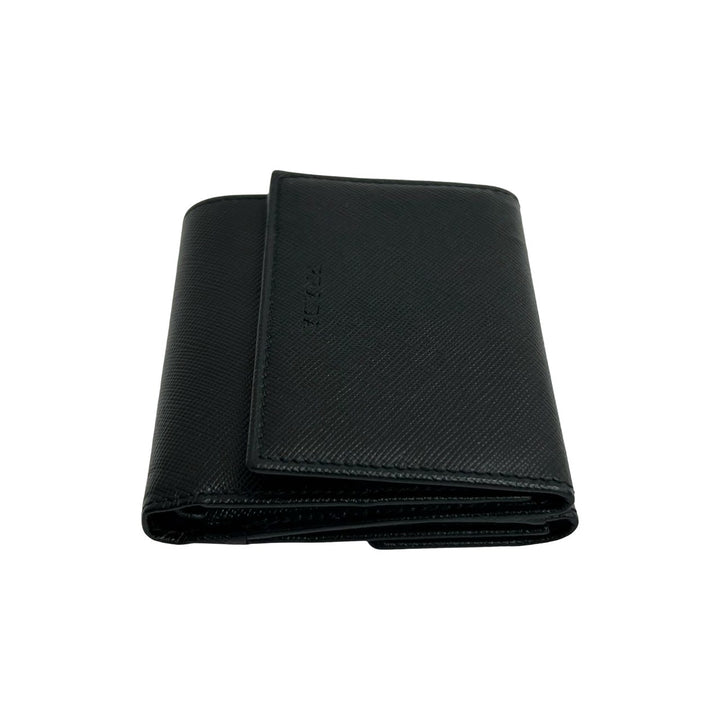 trifold wallet prada