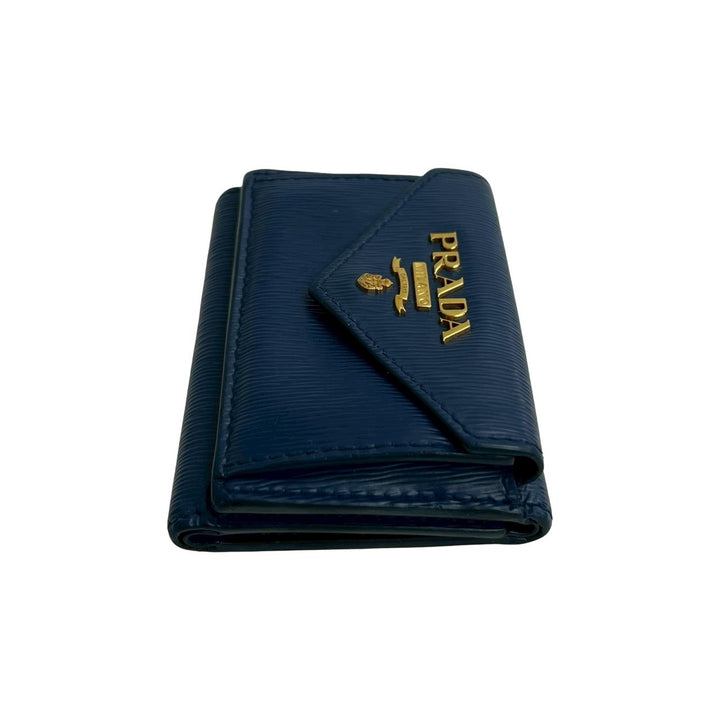 trifold wallet prada
