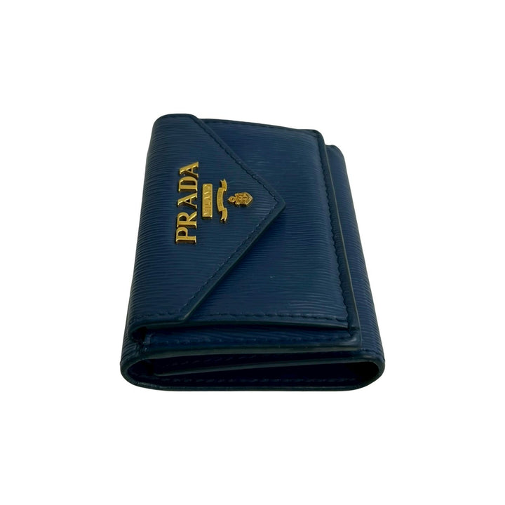 trifold wallet prada