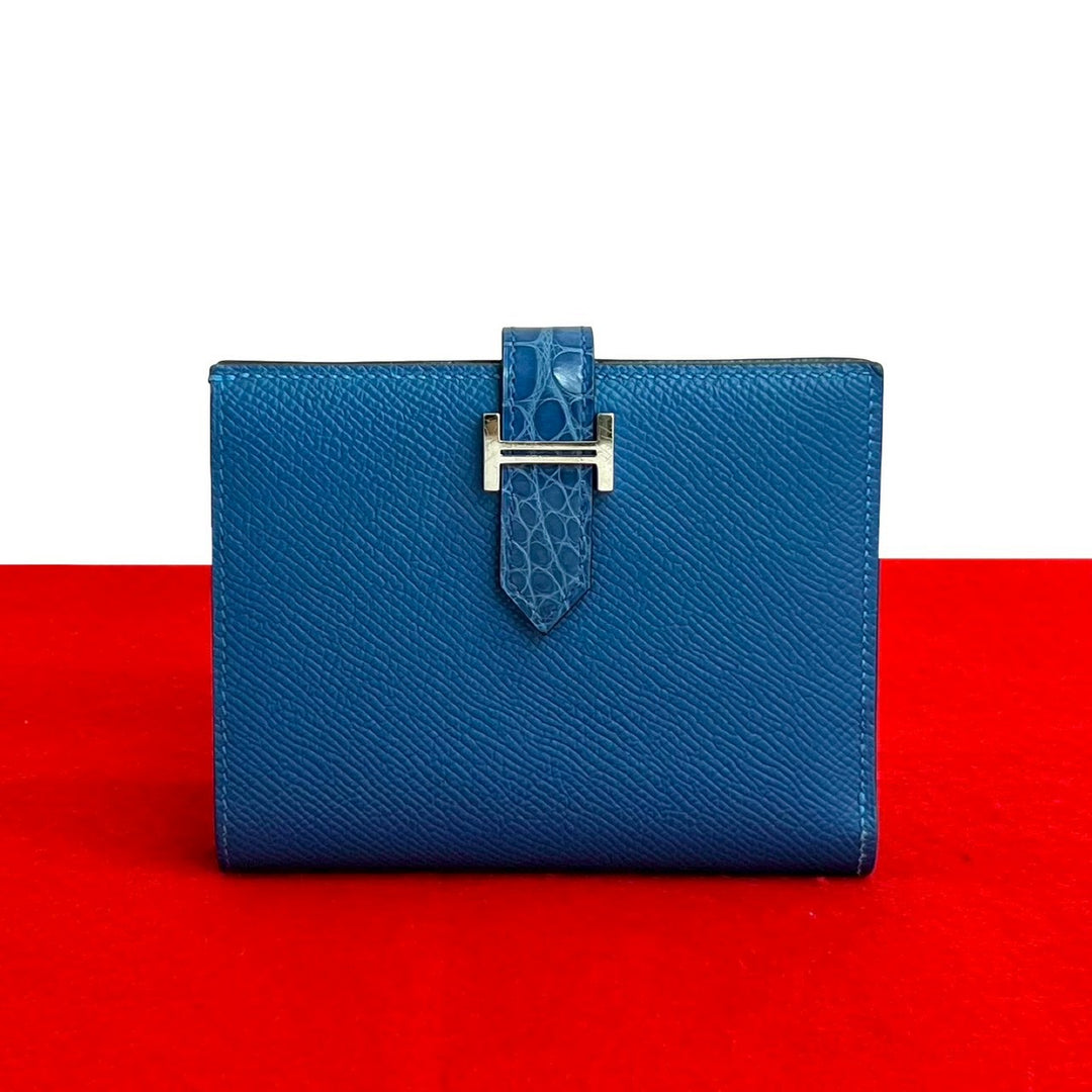 Hermes Bearn 緊湊型雙折皮夾